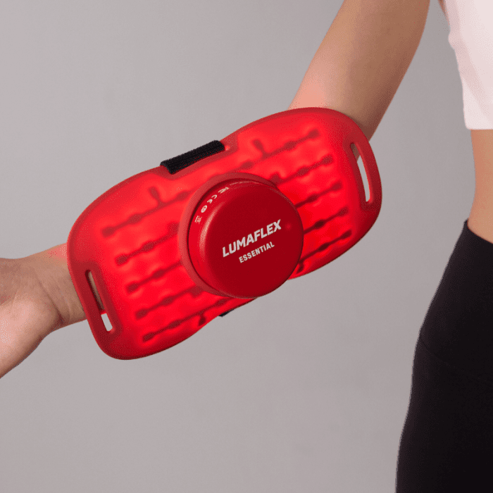 LumaFlex® ESSENTIAL nešiojama raudonos šviesos ir artimų infraraudonųjų spindulių (NIR) lempa