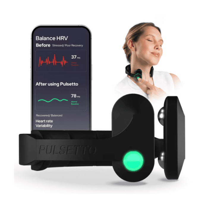 Pulsetto® FIT - vagus (klajoklio) nervo stimuliatorius