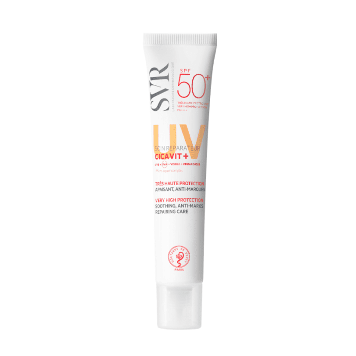 SVR Sebiaclear Creme SPF50+ apsauginis veido kremas nuo saulės jautriai riebiai odai, 40 ml