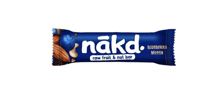 NAKD Vaisių ir riešutų batonėlis su mėlynėmis 4x 35g