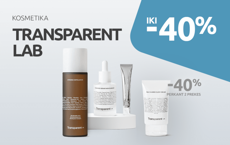 Transparent lab iki -40%
