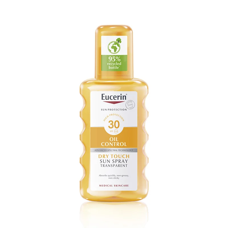 EUCERIN SENSITIVE PROTECT skaidrus purškalas nuo saulės SPF30, 200 ml