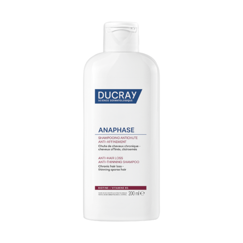 DUCRAY plaukų slinkimą ir retėjimą mažinantis šampūnas ANAPHASE CHRONIC, 200 ml