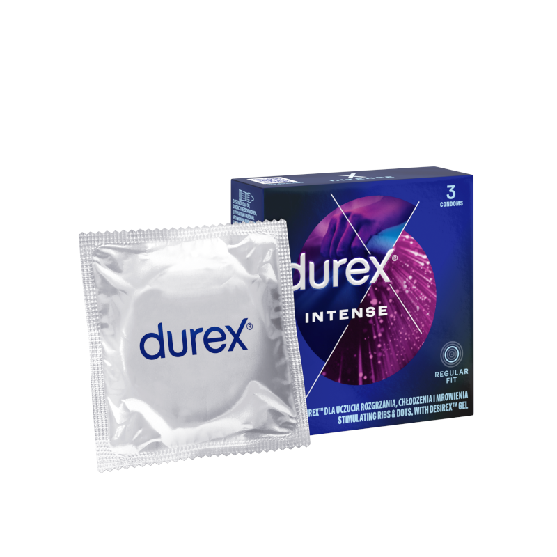 DUREX Intense prezervatyvai, N3