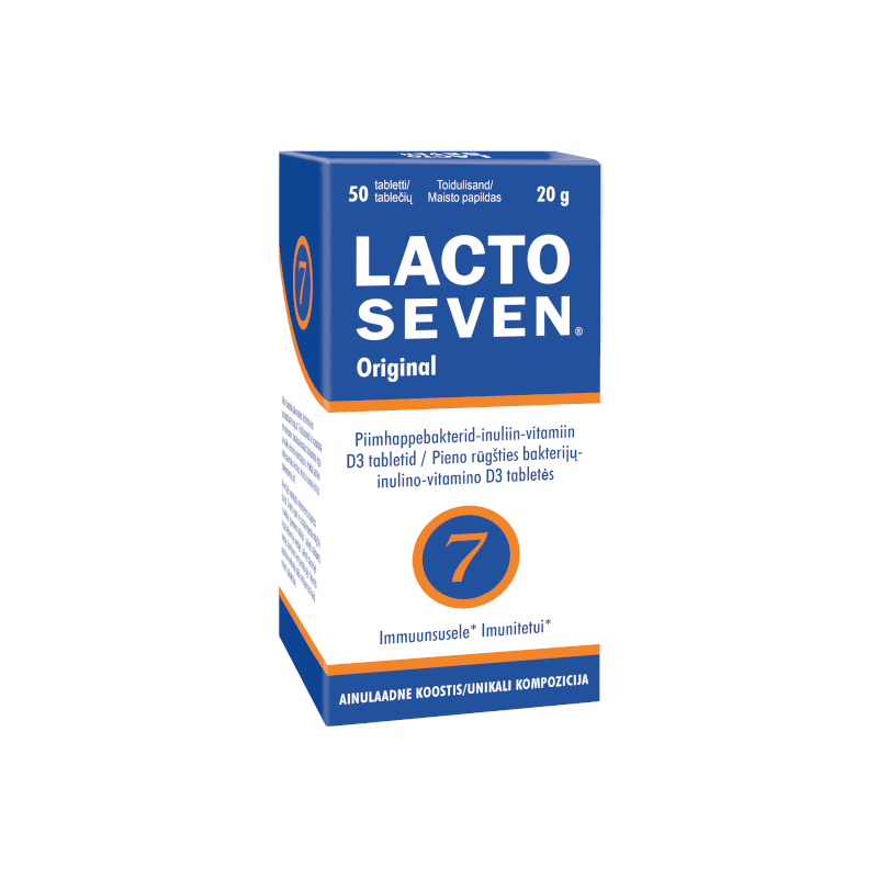 Lacto Seven tabletės N50