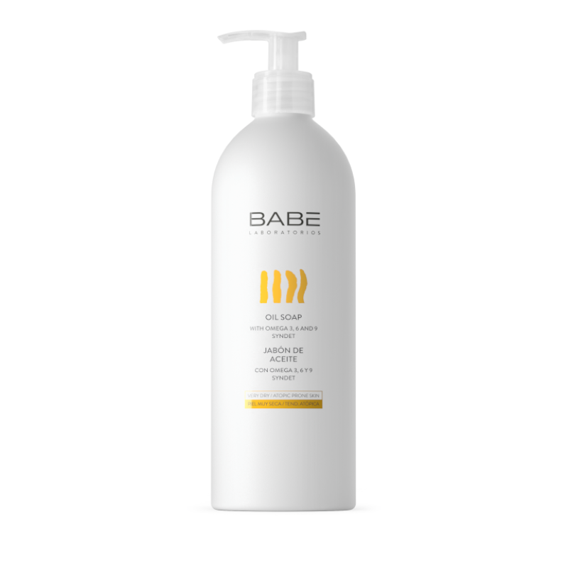 BABĒ aliejinis kūno prausiklis BODY, su Omega 3, 6 ir 9 riebiosiomis rūgštimis, 500 ml