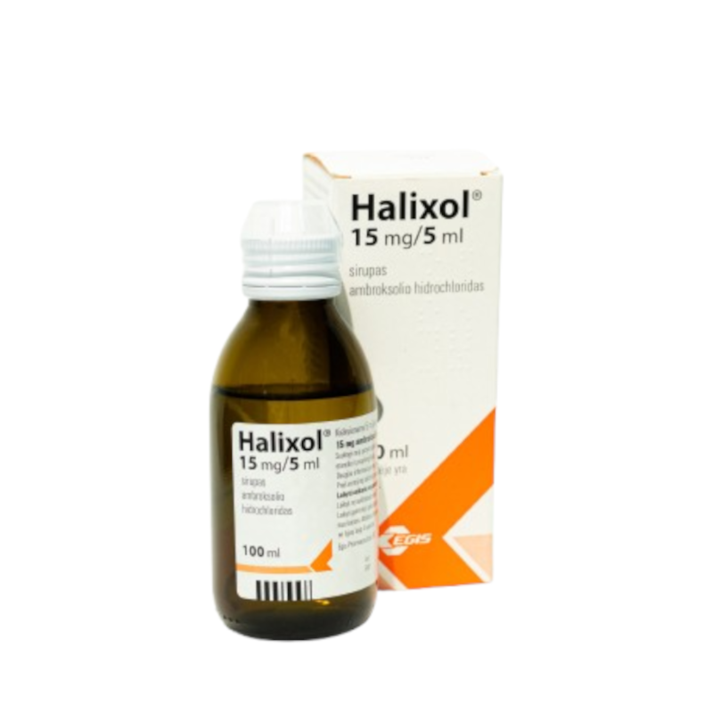 Halixol 15 mg/5 ml sirupas, 100 ml