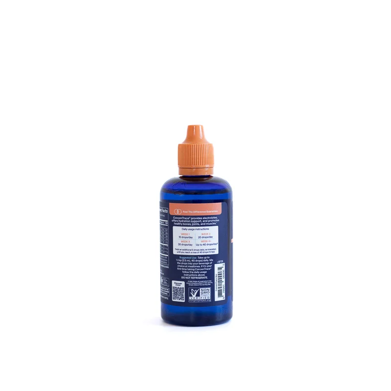TRACE MINERALS CONCENTRACE 72+ joniniai jūros mineralai, 118 ml