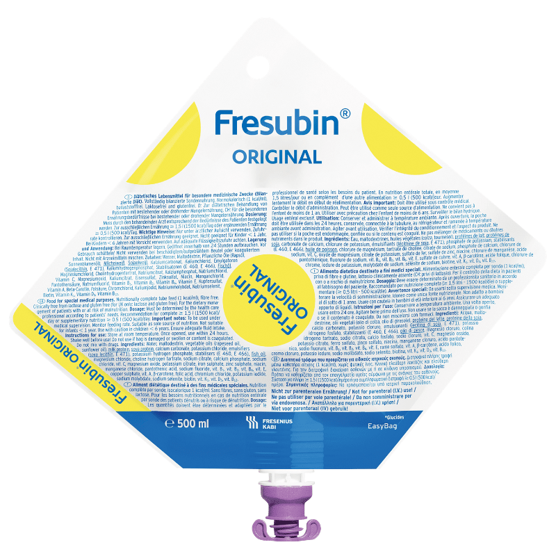 FRESUBIN Original enterinės mitybos mišinys, 500 ml, N15