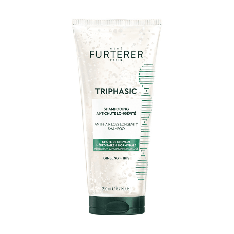 RENE FURTERER Triphasic Longevity šampūnas slenkantiems plaukams, 200 ml