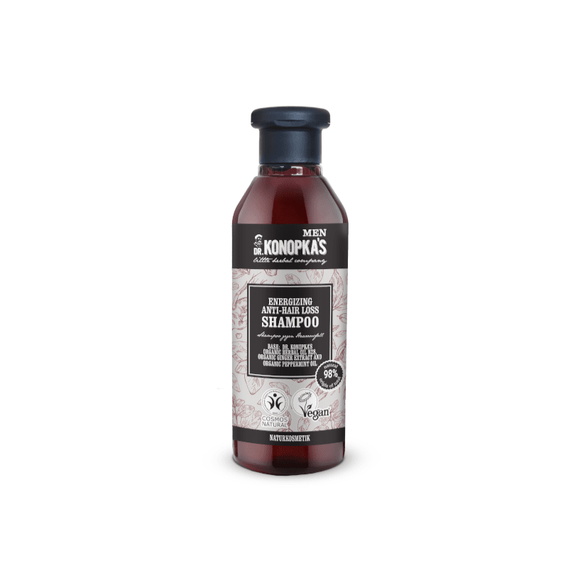 DR.KONOPKA's Men Šampūnas nuo plaukų slinkimo vyrams, 280 ml