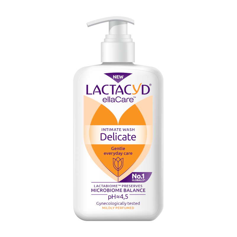 LACTACYD švelnus intymios higienos prausiklis kasdieniam naudojimui, 200 ml