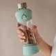 EQUA stiklo gertuvė Active mint 550 ml