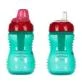 Baboo gertuvė su silikoniniu snapeliu, 260ml, 6+ mėn, mėlyna