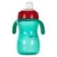 Baboo gertuvė su silikoniniu snapeliu, 260ml, 6+ mėn, mėlyna