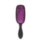 WETBRUSH Pro Shine Enhancer plaukų šepetys su šerno šereliais, juodas