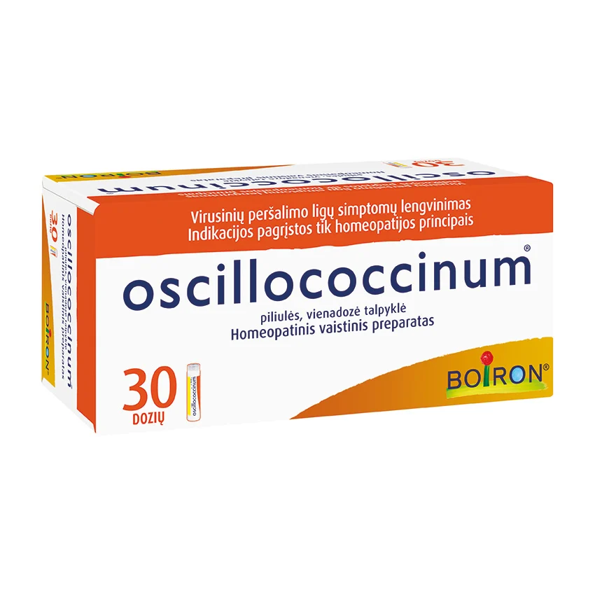 Oscillococcinum 1,0 g piliulės vienadozėje talpyklėje N30