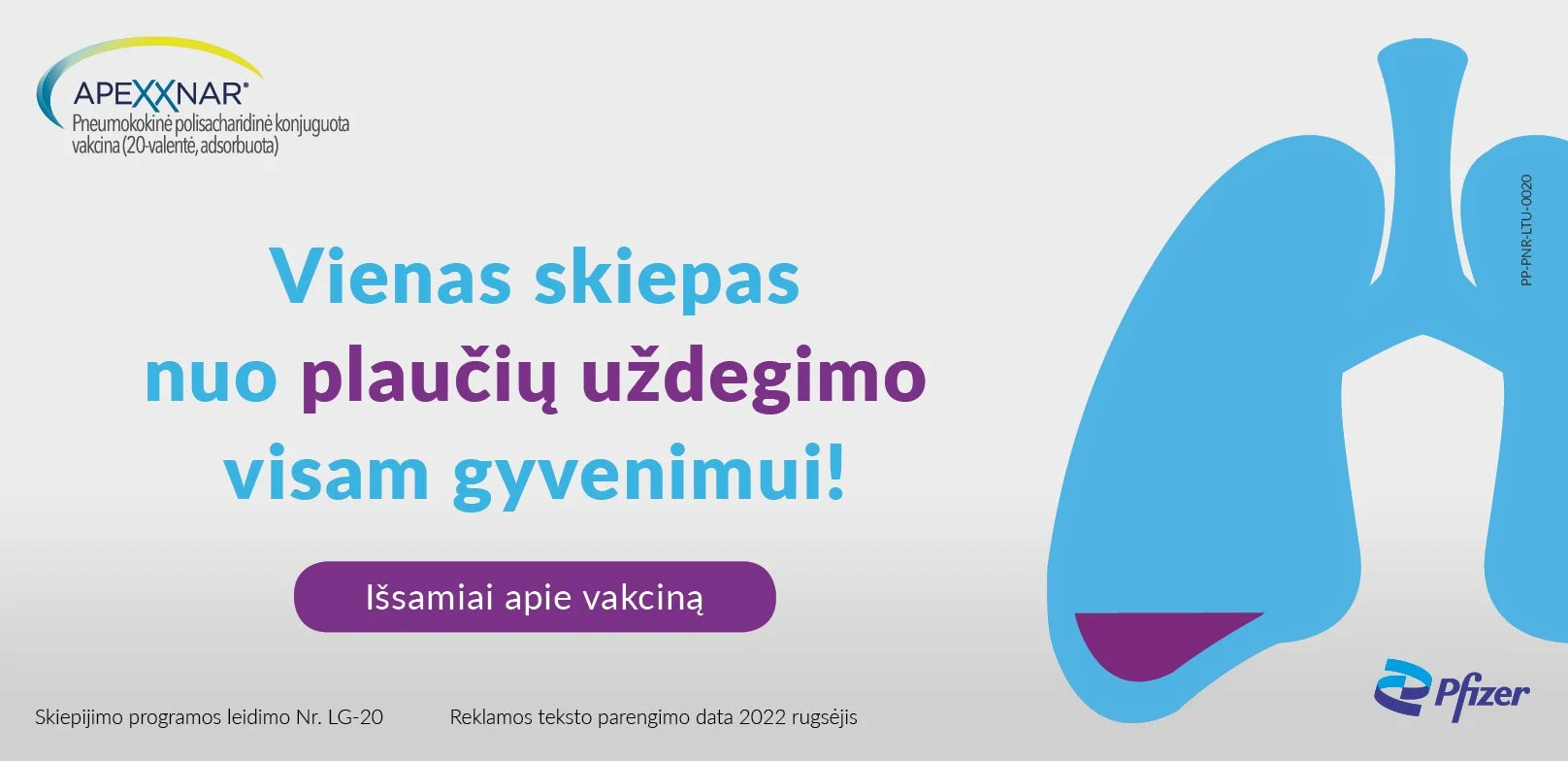 Pasiskiepykite nuo pneumokoko