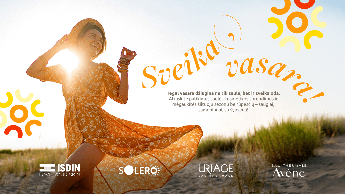 Sveika(,) vasara!