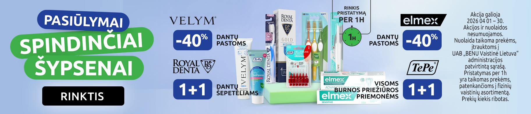 Pasiūlymai spindinčiai šypsenai