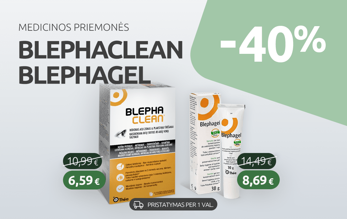 Blephagel ir Blephaclean -40