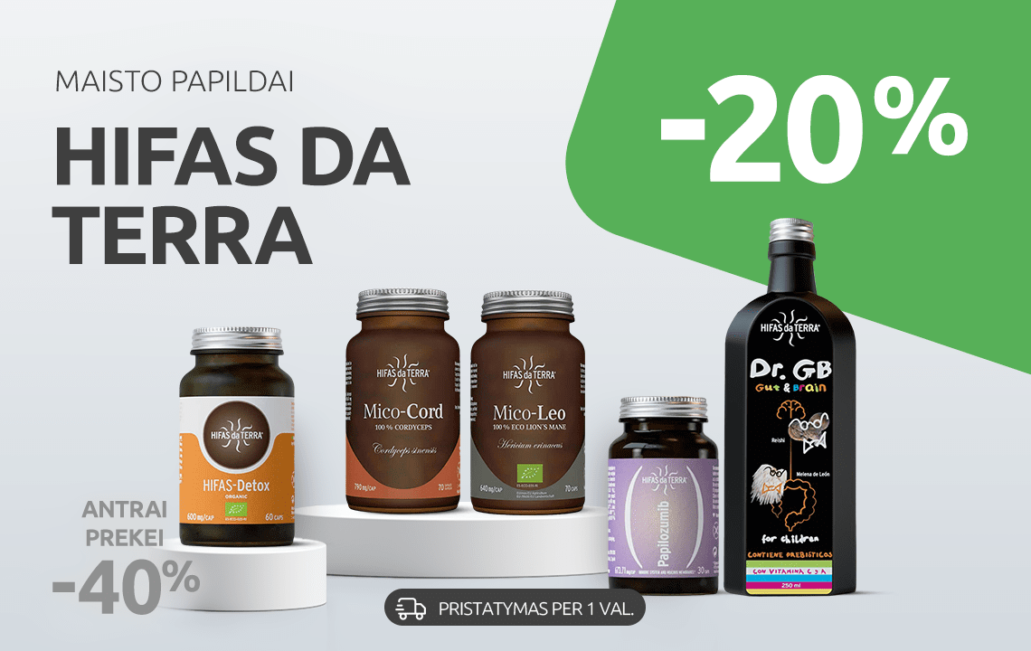 Hifas da terra pasiūlymai