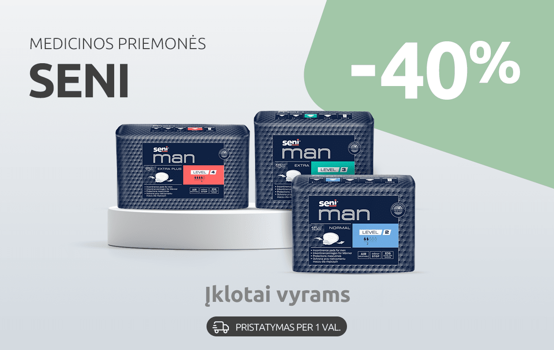 SENI įklotai vyrams -40