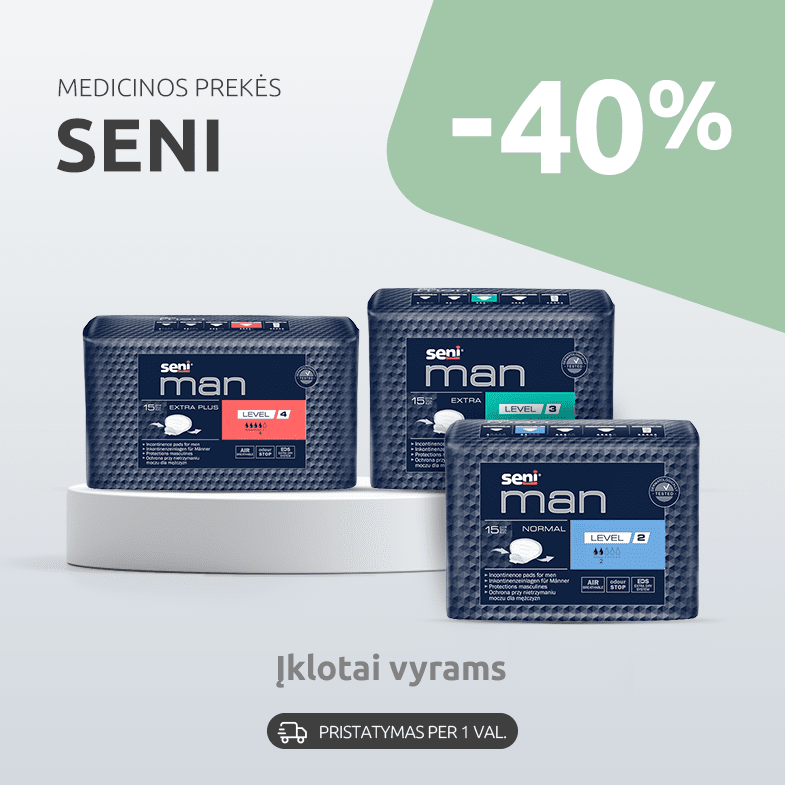 SENI įklotai vyrams -40