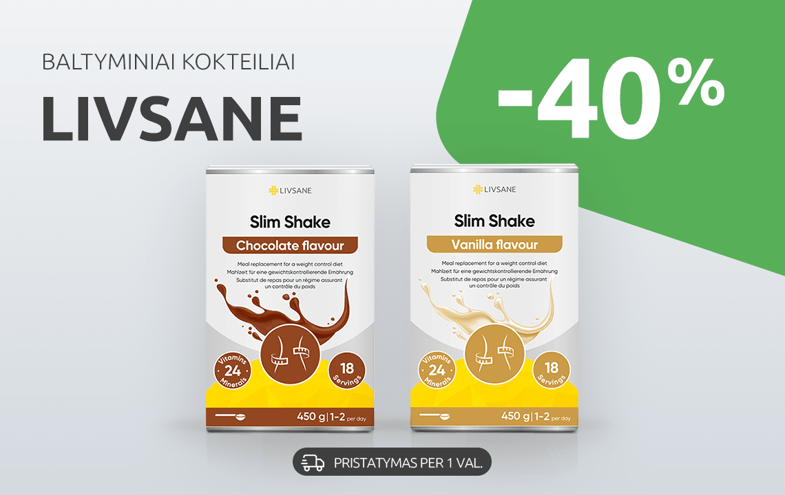 Livsane baltyminiai kokteiliai -40
